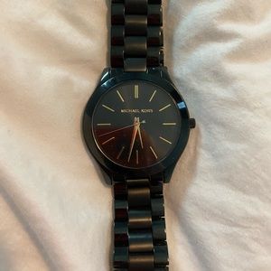 All Black Michael Kors Watch